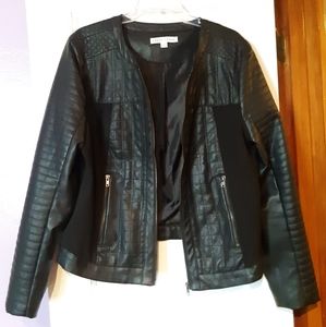 Larry Levine leather look jacket